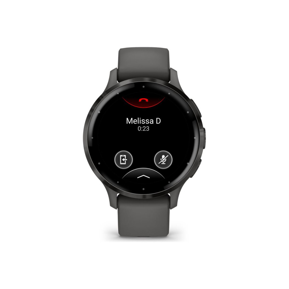 Produktbild för Garmin Venu 3S - pebble gray - smart klocka med band - 8 GB