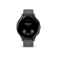 Produktbild för Garmin Venu 3S - pebble gray - smart klocka med band - 8 GB