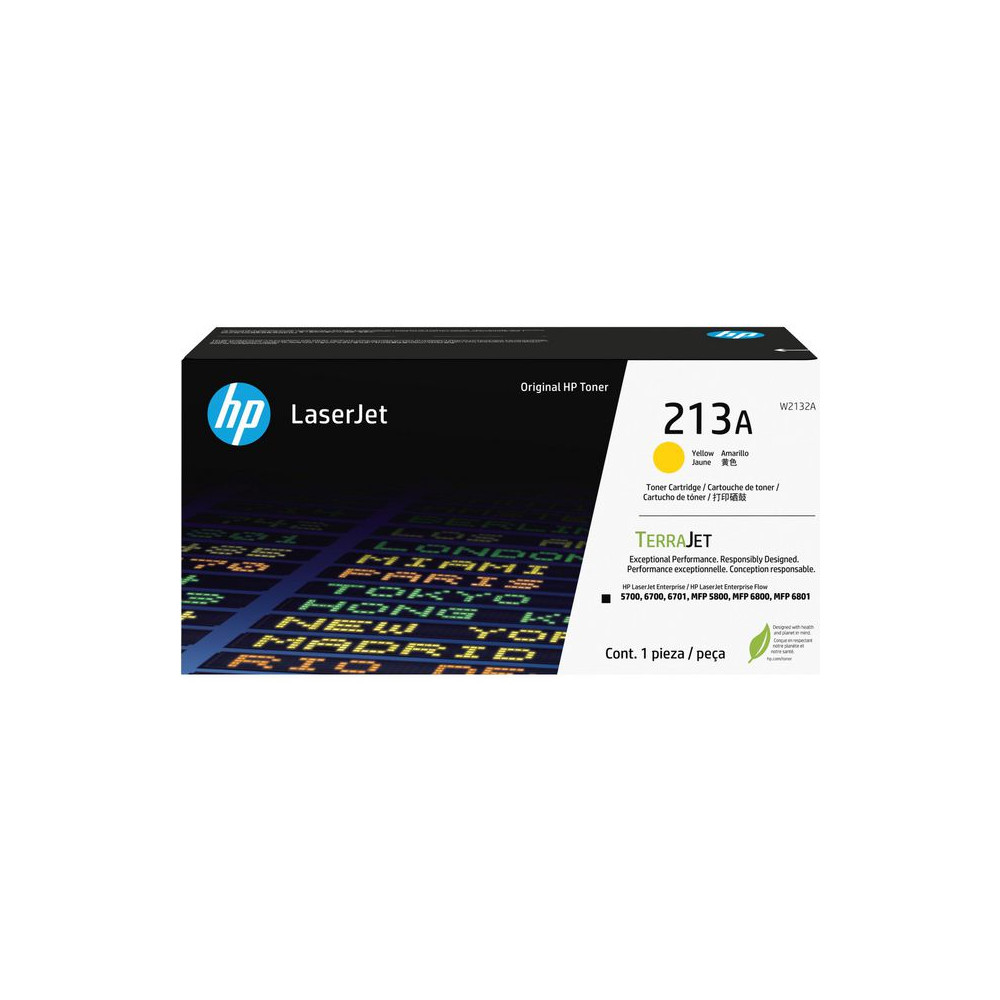 Produktbild för Toner HP W2132A 213A 3K gul