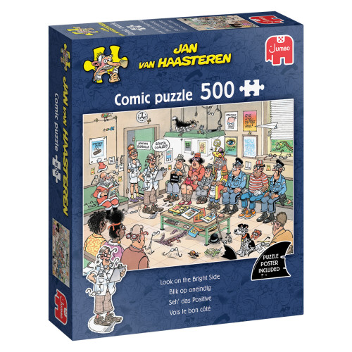 Jumbo Jan van Haasteren Pussel - Look on the bright side 500 bitar