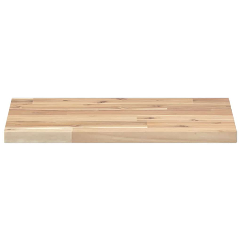 Produktbild för Svävande hyllor 2 st 40x30x2 cm obehandlat massivt akaciaträ