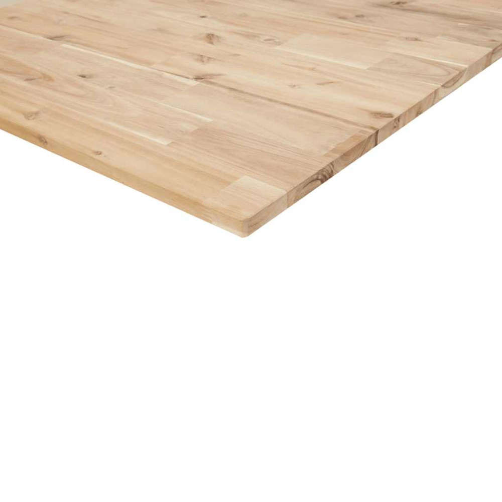 Produktbild för Svävande hyllor 2 st 40x30x2 cm obehandlat massivt akaciaträ