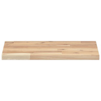 Produktbild för Svävande hyllor 3 st 40x30x2 cm obehandlat massivt akaciaträ
