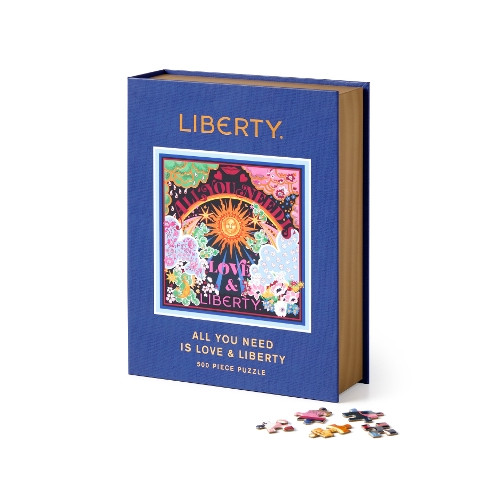 Liberty of London Ltd Liberty All You Need is Love 500 Piece Book Puzzle