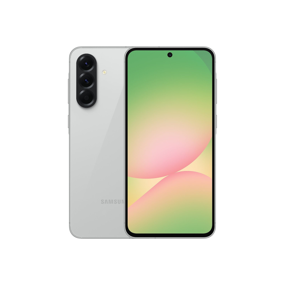 Produktbild för Samsung Galaxy A56 - fantastisk ljusgrå - 5G pekskärmsmobil - 128 GB - GSM