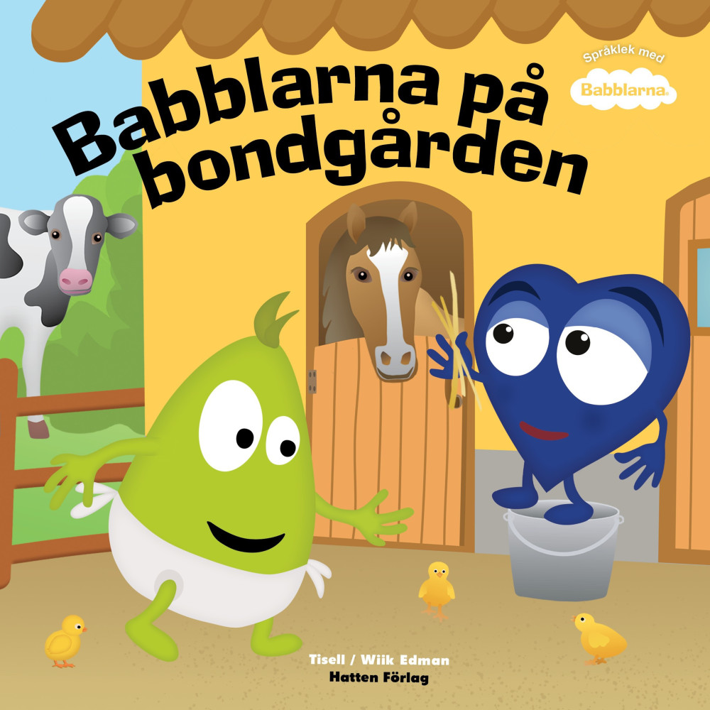 Produktbild för Babblarna på bondgården (inbunden)