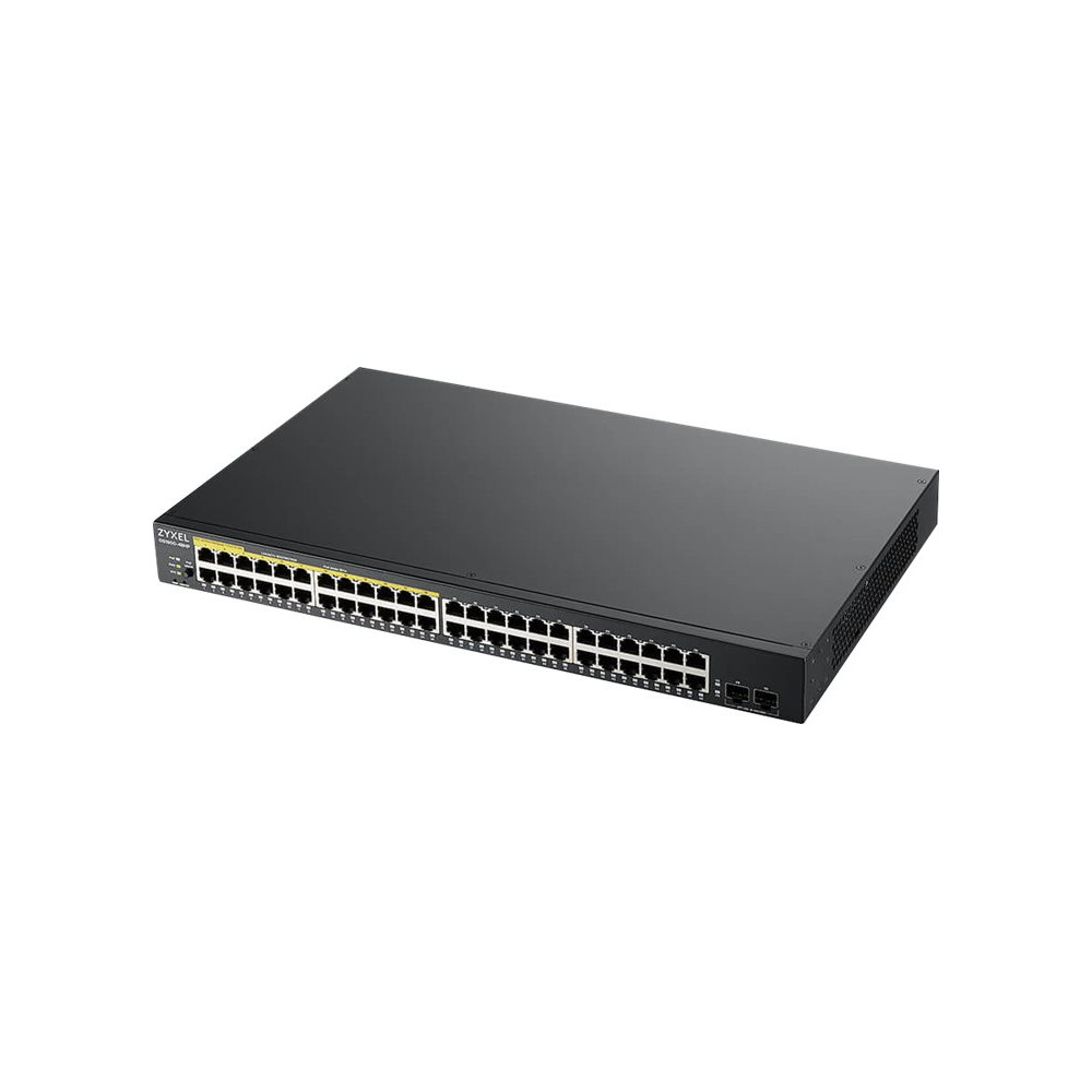 Produktbild för Zyxel GS1900 Series GS1900-48HPv2 - switch - 48 portar - smart - rackmonterbar