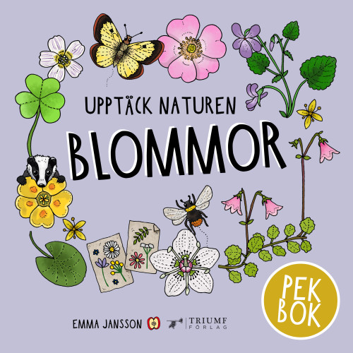 Blommor - pekbok (inbunden)