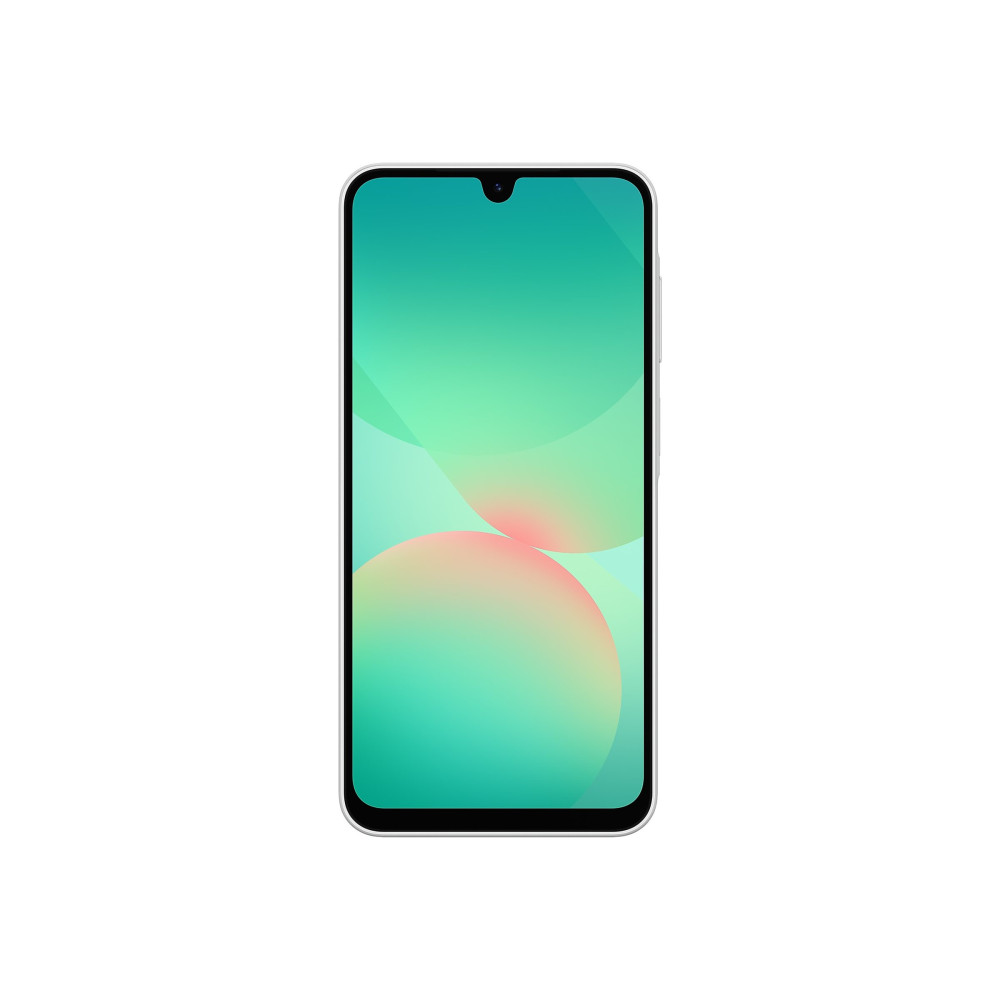 Produktbild för Samsung Galaxy A26 - vit - 5G pekskärmsmobil - 128 GB - GSM
