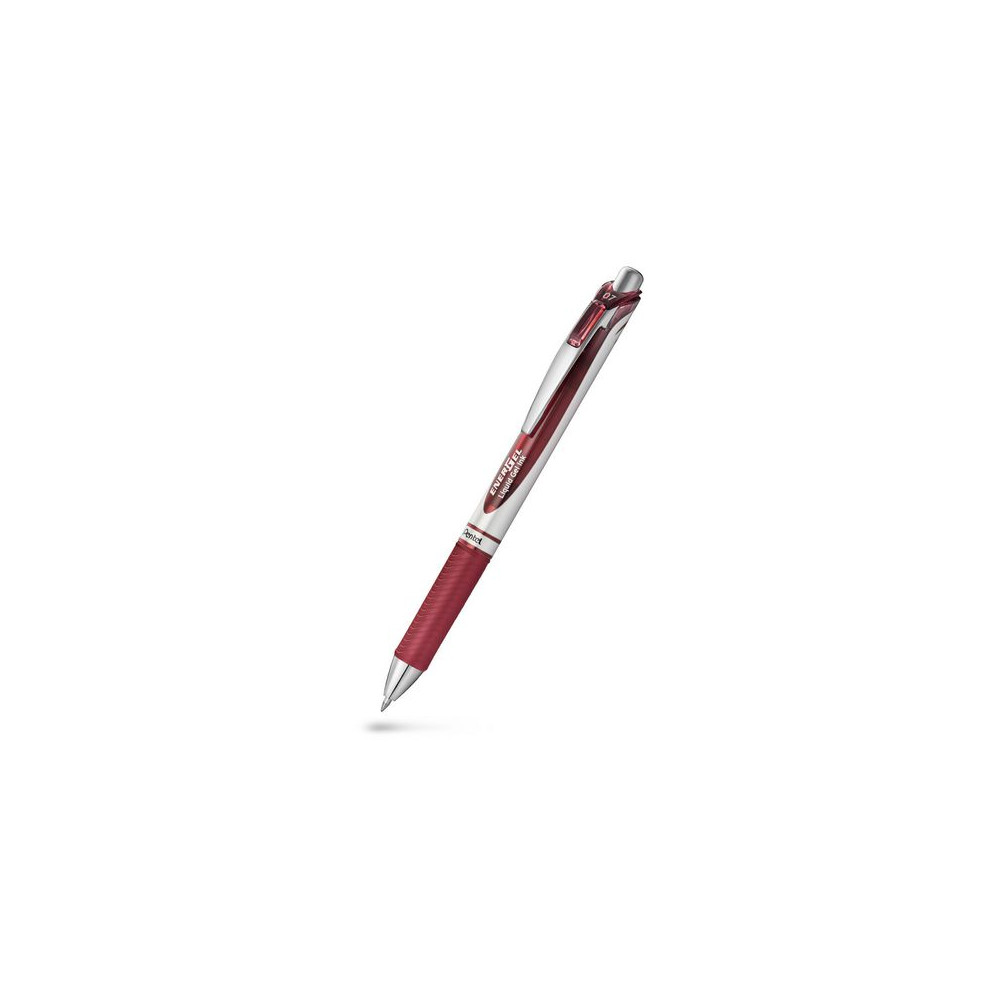 Produktbild för Gelpenna PENTEL EnerGel BL77 0,7 vinröd
