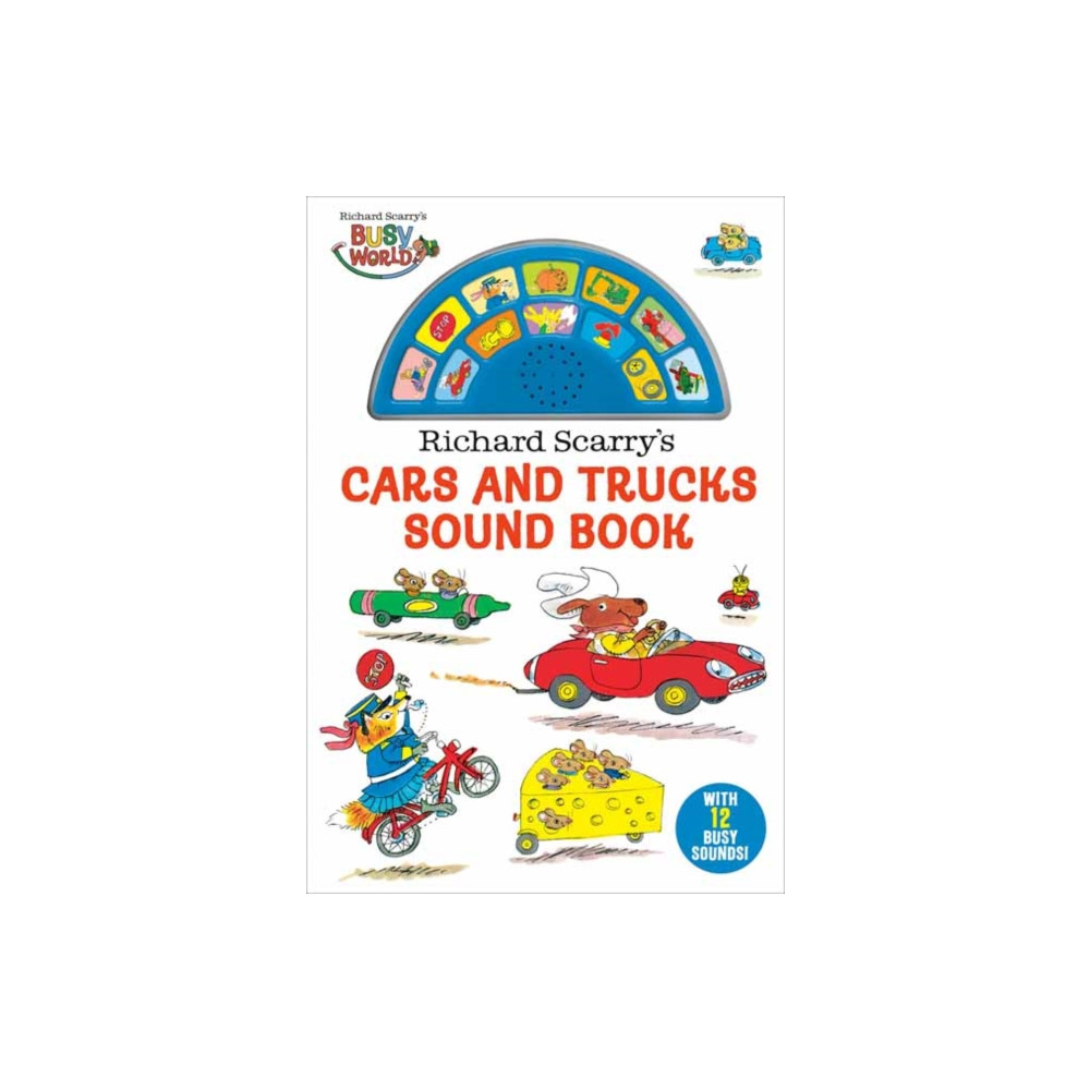 Produktbild för Richard Scarry's Cars and Trucks Sound Book (bok, board book, eng)