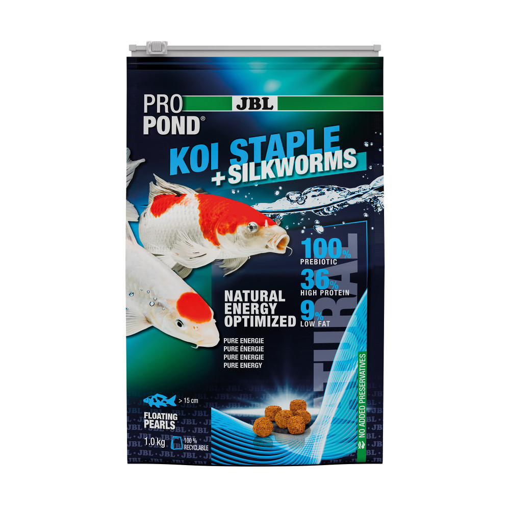 Produktbild för JBL ProPond Koi Staple+Silkworm 3 l/1 kg