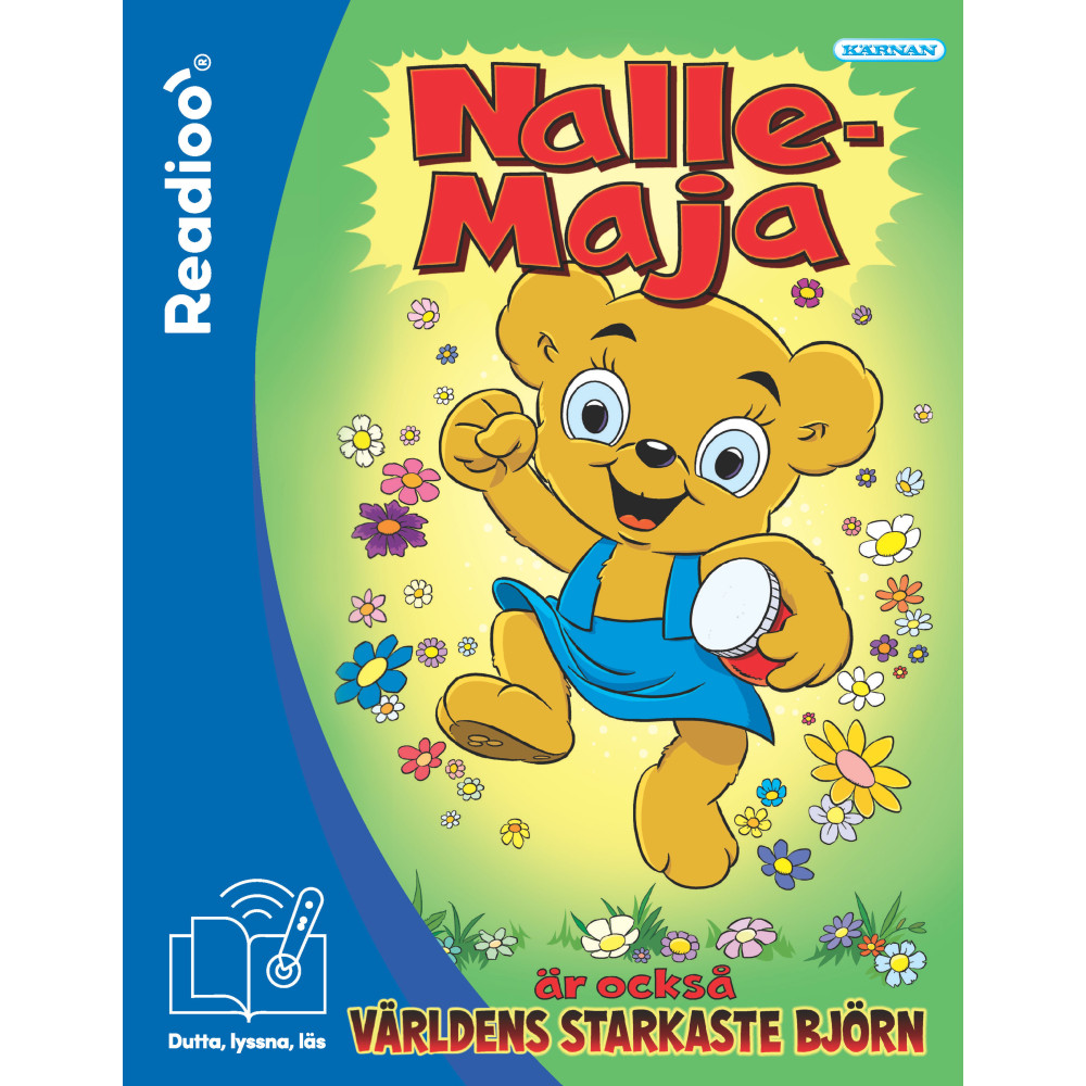 Produktbild för Nalle-Maja är också världens starkaste björn (bok, kartonnage)