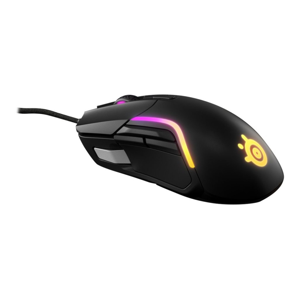 Produktbild för SteelSeries Rival 5 - mus - USB - mattsvart