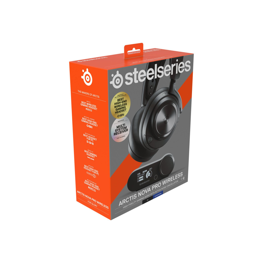 Produktbild för SteelSeries Arctis Nova Pro Wireless - headset - med GameDAC Gen 2