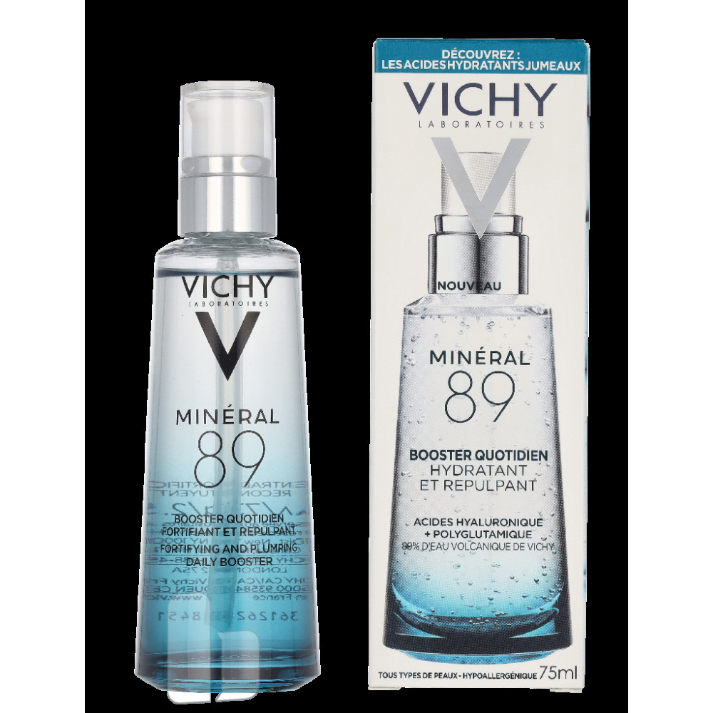 Produktbild för Vichy Mineral 89 Fortifying & Plumping Daily Booster 75 ml Unisex