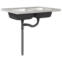 Produktbild för Köksskåp Kalmar Sonoma-ek 80 x 46 x 81,5 cm Konstruerat trä