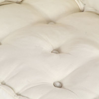 Produktbild för Modulsofa enhet 2 pcs Gräddvit 140 x 70 x 56 cm Tyg