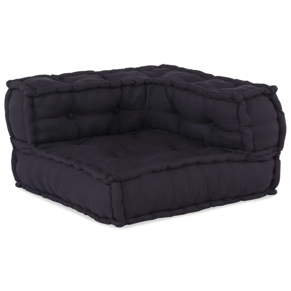 Produktbild för Modulsofa enhet 4 pcs Antracit Tyg
