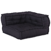 Produktbild för Modulsofa enhet 4 pcs Antracit Tyg