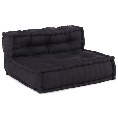 vidaXL Modulsofa enhet 4 pcs Antracit Tyg