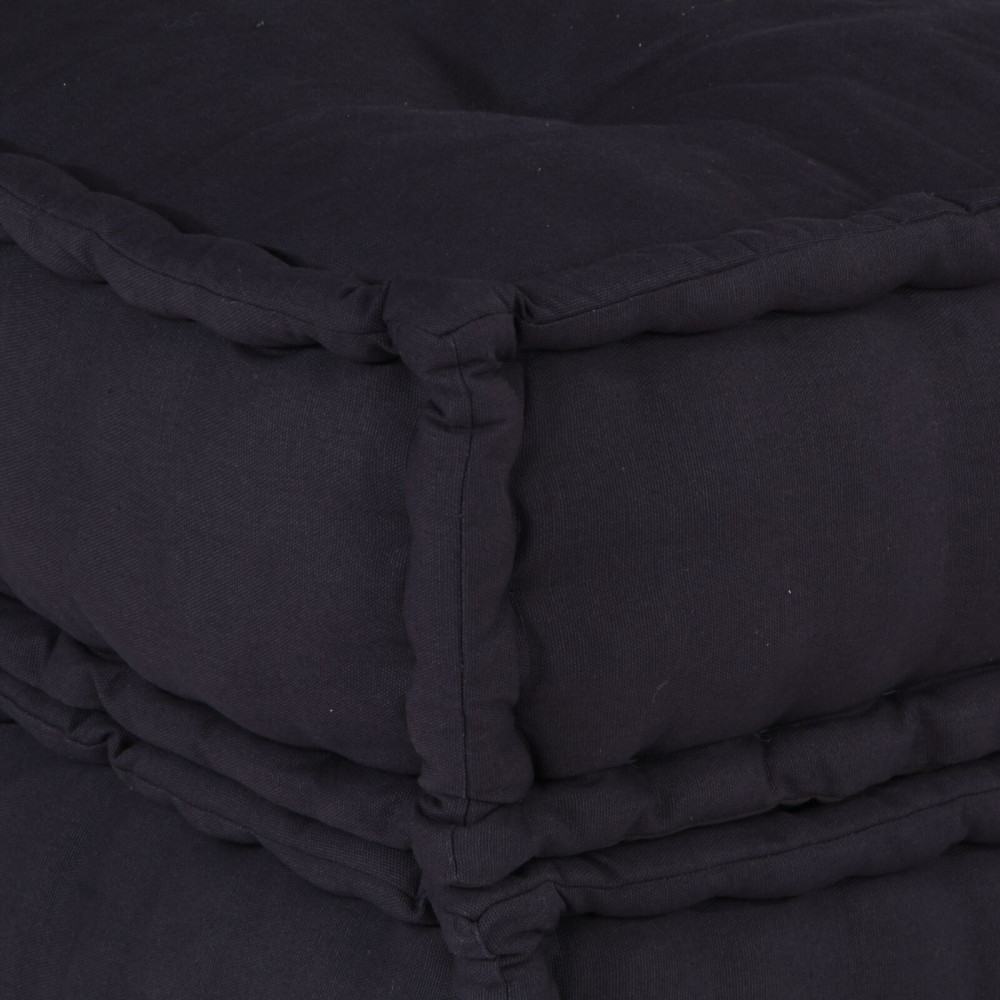 Produktbild för Modulsofa enhet 2 pcs Antracit 140 x 70 x 36 cm Tyg