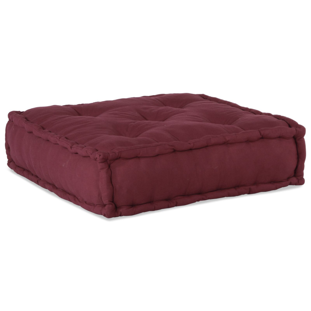 Produktbild för Modulsofa enhet 2 pcs Bordeaux 140 x 70 x 56 cm Tyg