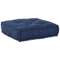 Produktbild för Modulsofa enhet 2 pcs Indigo 140 x 70 x 56 cm Tyg