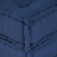 Produktbild för Modulsofa enhet 2 pcs Indigo 140 x 70 x 56 cm Tyg