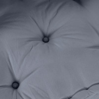 Produktbild för Modulsofa enhet 2 pcs Grå 140 x 70 x 36 cm Tyg