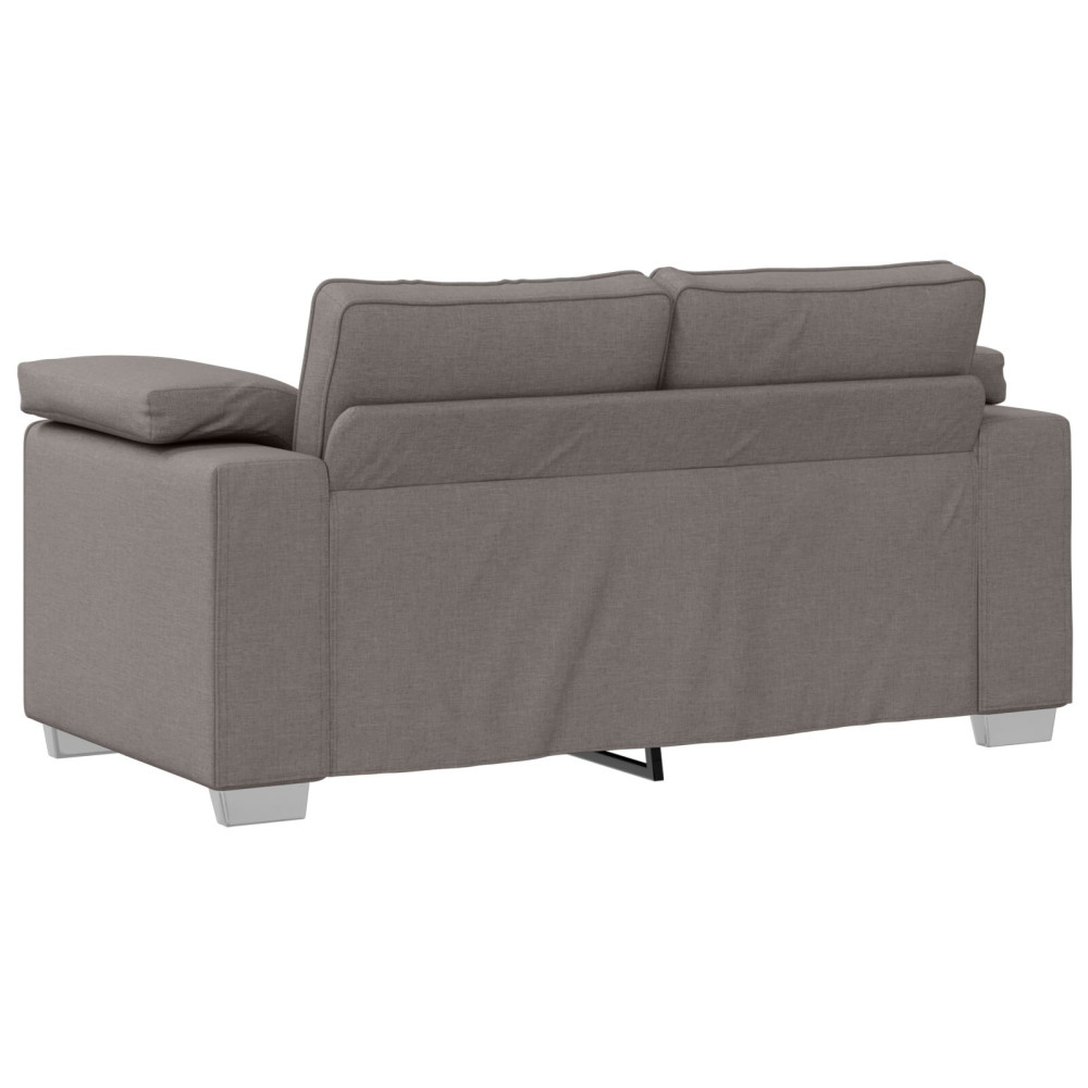 Produktbild för Soffa 2 pcs Taupe 219 x 80 x 82 cm tyg