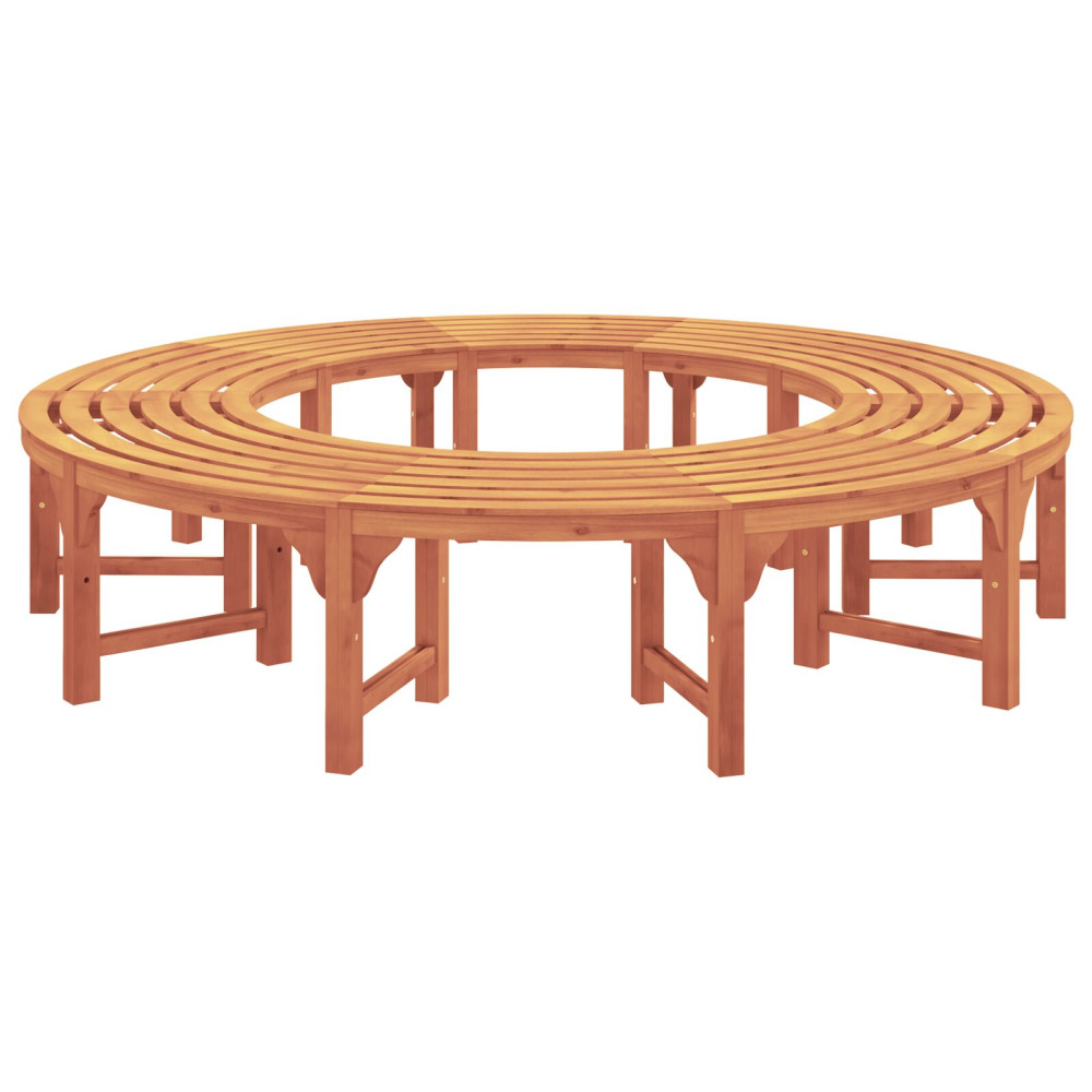 Produktbild för Trädbänk 2 pcs Naturfärg 160 x 80 x 45cm Massiv Eukalyptus Trä