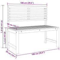 Produktbild för Bänkset för trädgården 3 pcs Brun Massivt Akaciaträ
