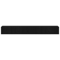 Produktbild för TV-bänkset 3 pcs Svart Ek 80 x 30 x 30 cm Konstruerat trä