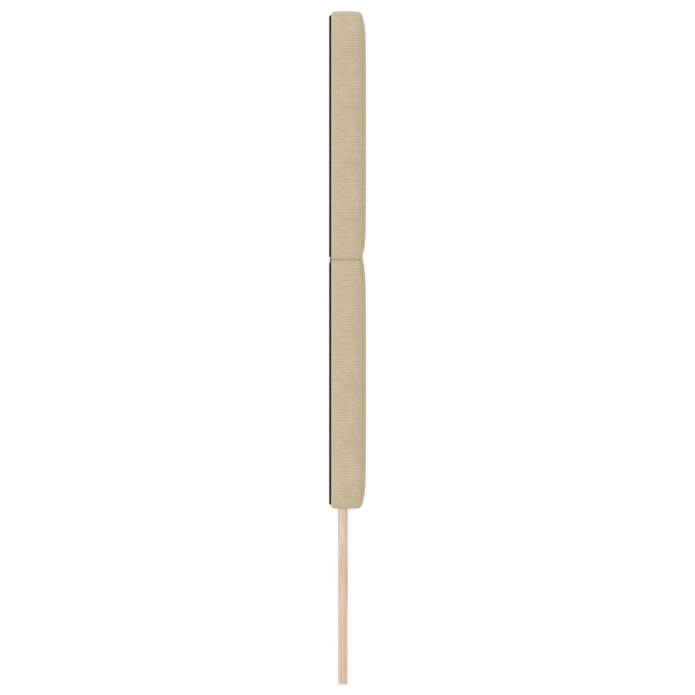 Produktbild för Huvudgavel Ljust gröngrå 144 cm Kordread tyg