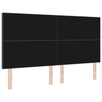 Produktbild för Huvudgavel Mörkgrå 180 cm Kordread tyg