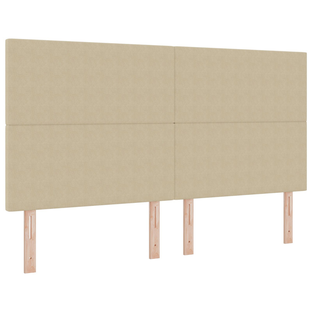 Produktbild för Huvudgavel Ljust gröngrå 180 cm Kordread tyg