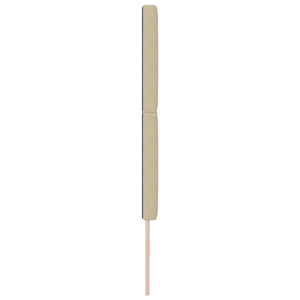 Produktbild för Huvudgavel Ljust gröngrå 180 cm Kordread tyg
