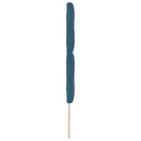 Produktbild för Huvudgavel Mörkblå 144 cm Sammet