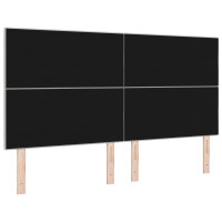 Produktbild för Huvudgavel Ljusgrå 180 cm Sammet