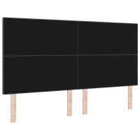 Produktbild för Huvudgavel Mörkgrå 180 cm Sammet