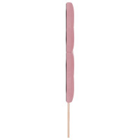 Produktbild för Huvudgavel Rosa 180 cm Sammet