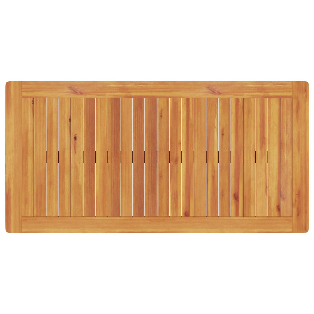 Produktbild för Trädgårdsmöbelset 3 pcs Brun Massivt Akaciaträ