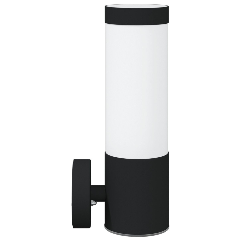 Produktbild för Utomhus vägglampa 2 pcs Svart 12 x 8,5 x 27 cm.