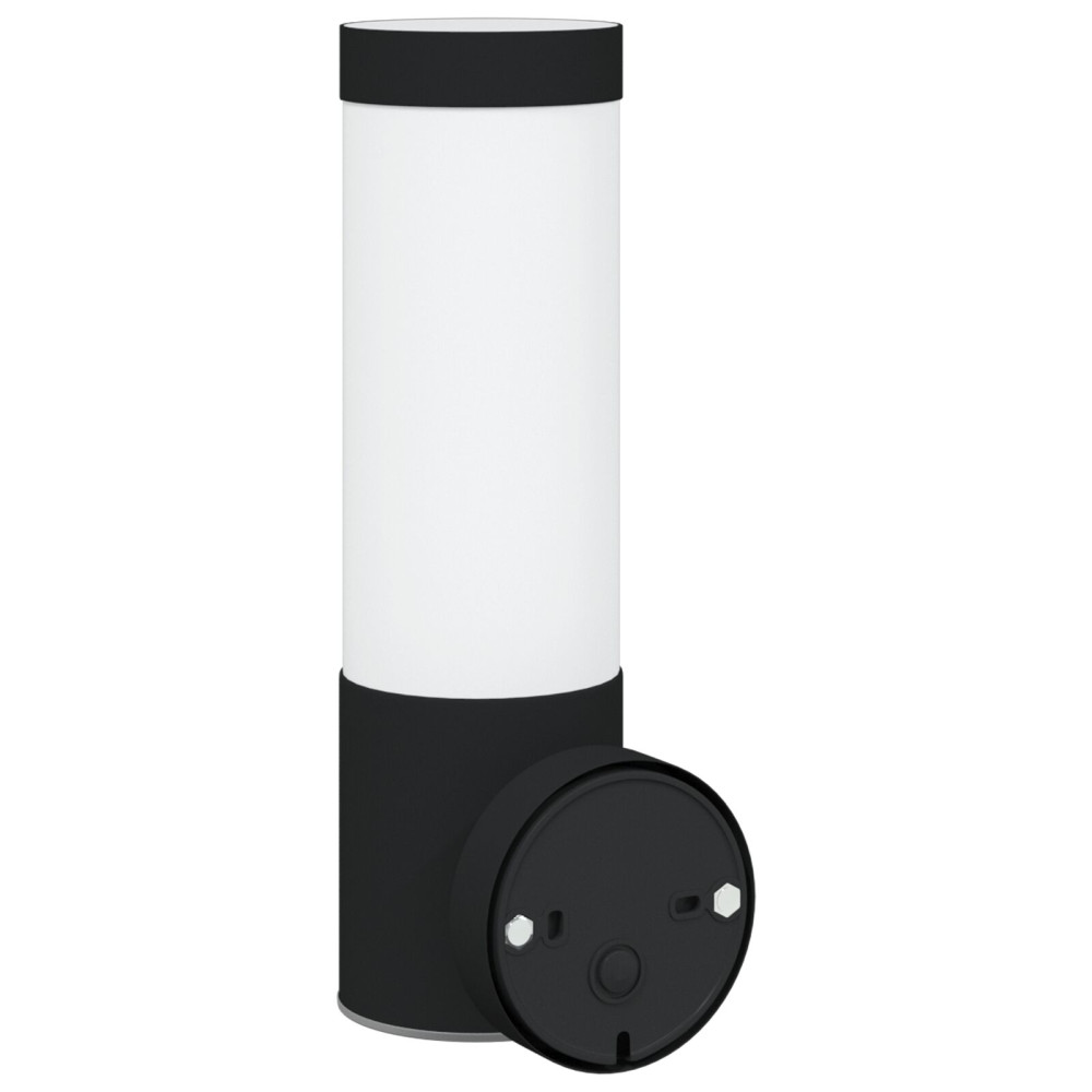 Produktbild för Utomhus vägglampa 2 pcs Svart 12 x 8,5 x 27 cm.