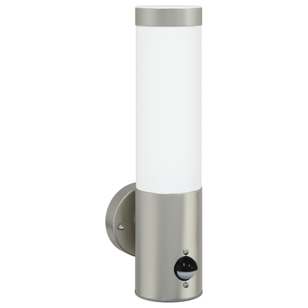Produktbild för Utomhus vägglampa Silver 12 x 8,5 x 29 cm.
