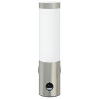 Produktbild för Utomhus vägglampa Silver 12 x 8,5 x 29 cm.