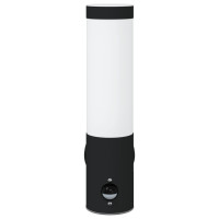 Produktbild för Utomhus vägglampa Svart 12 x 8,5 x 29 cm.