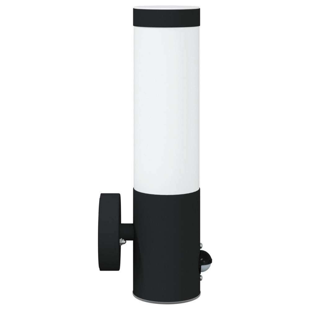 Produktbild för Utomhus vägglampa Svart 12 x 8,5 x 29 cm.