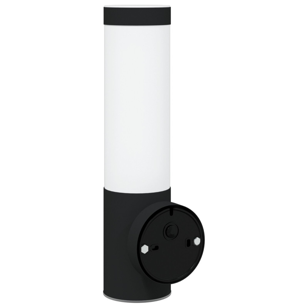 Produktbild för Utomhus vägglampa Svart 12 x 8,5 x 29 cm.